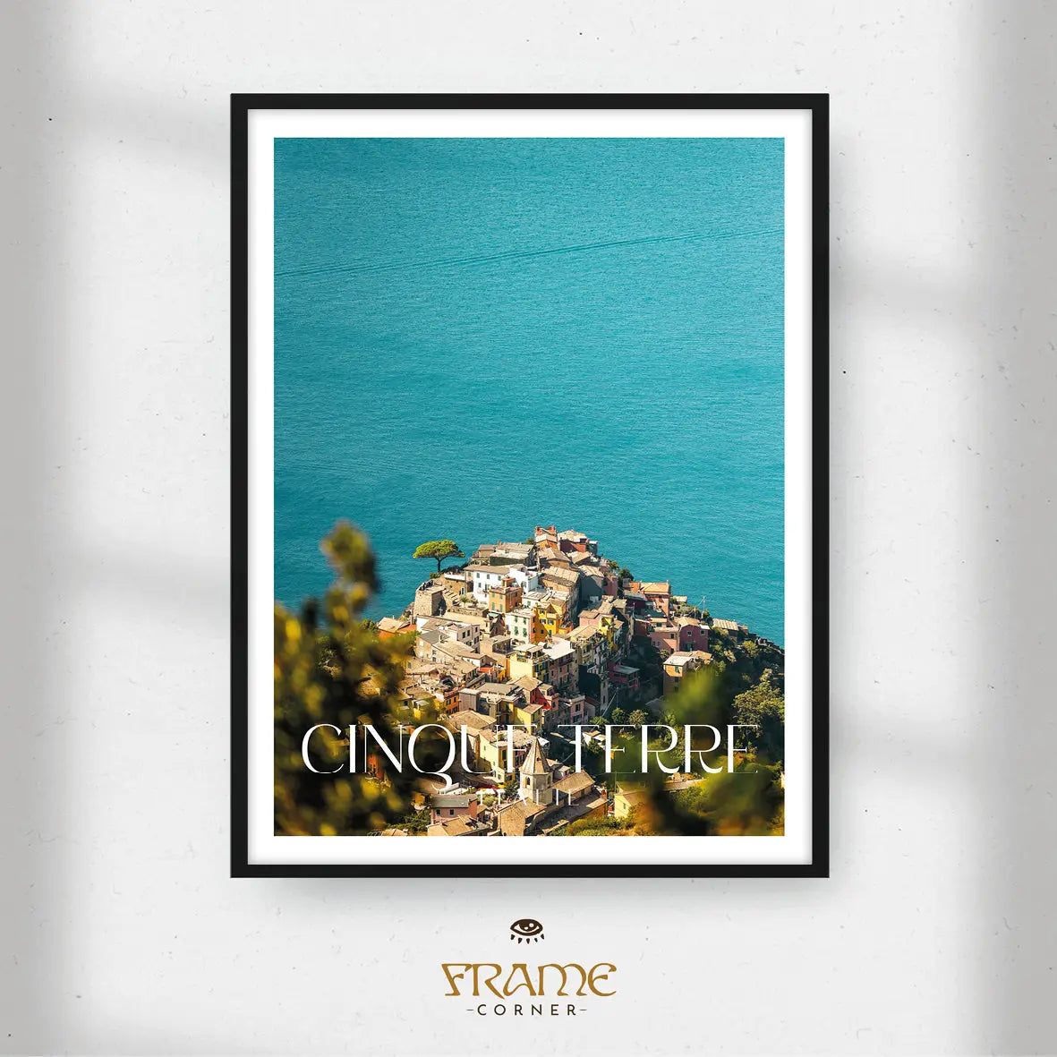 Affiche Cinque Terre - Corniglia Frame Corner