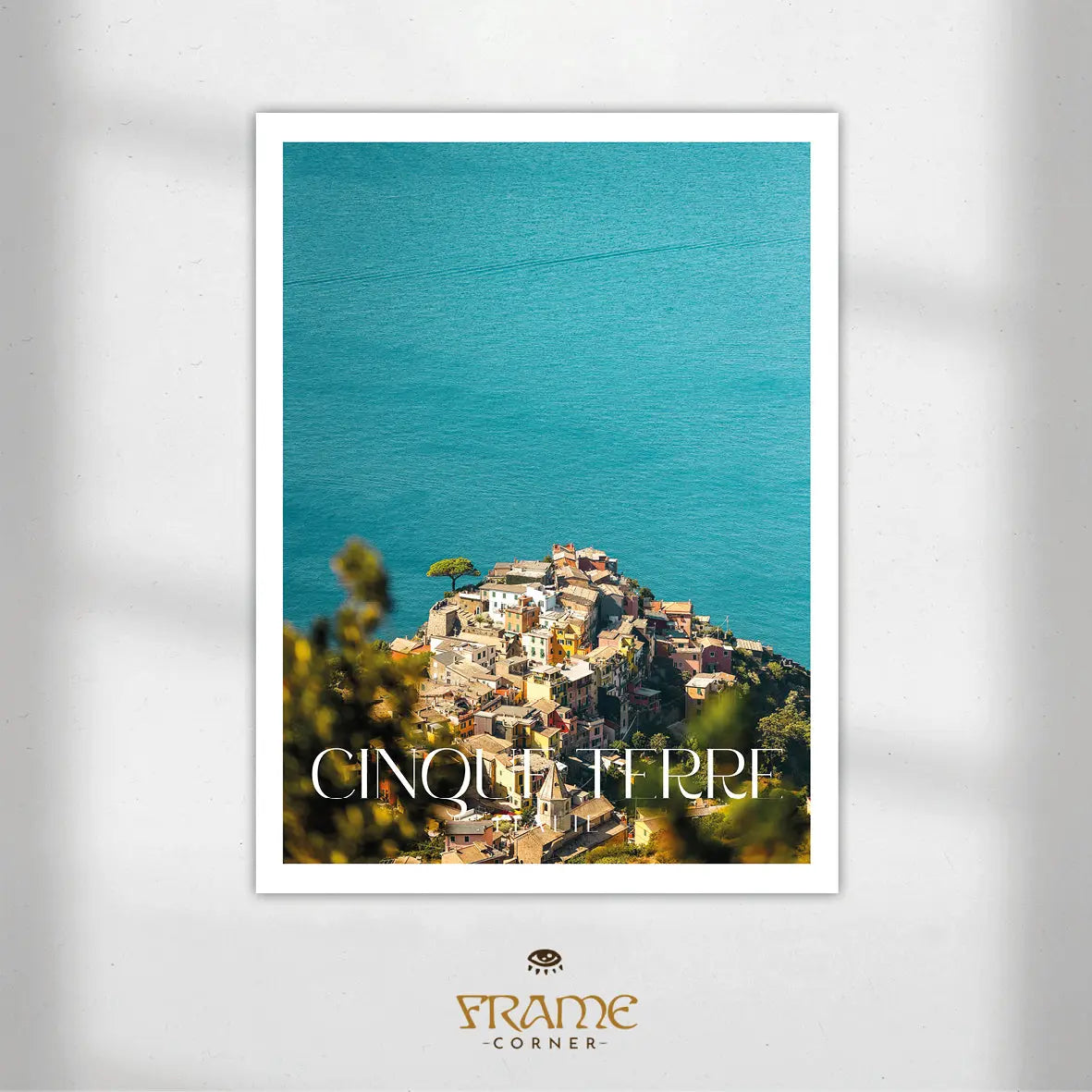 Affiche Cinque Terre - Corniglia Frame Corner