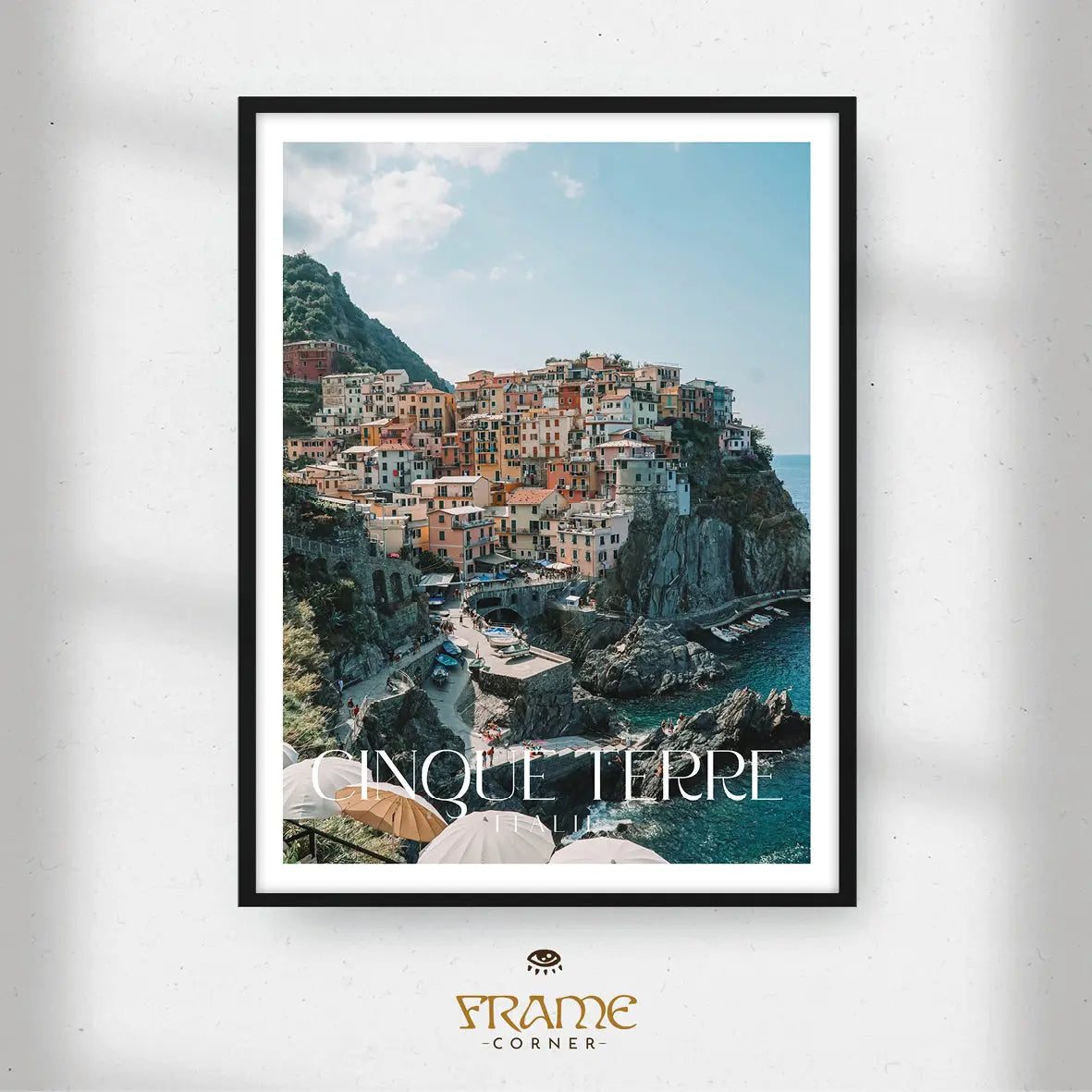 Affiche Cinque Terre - Manarola Frame Corner