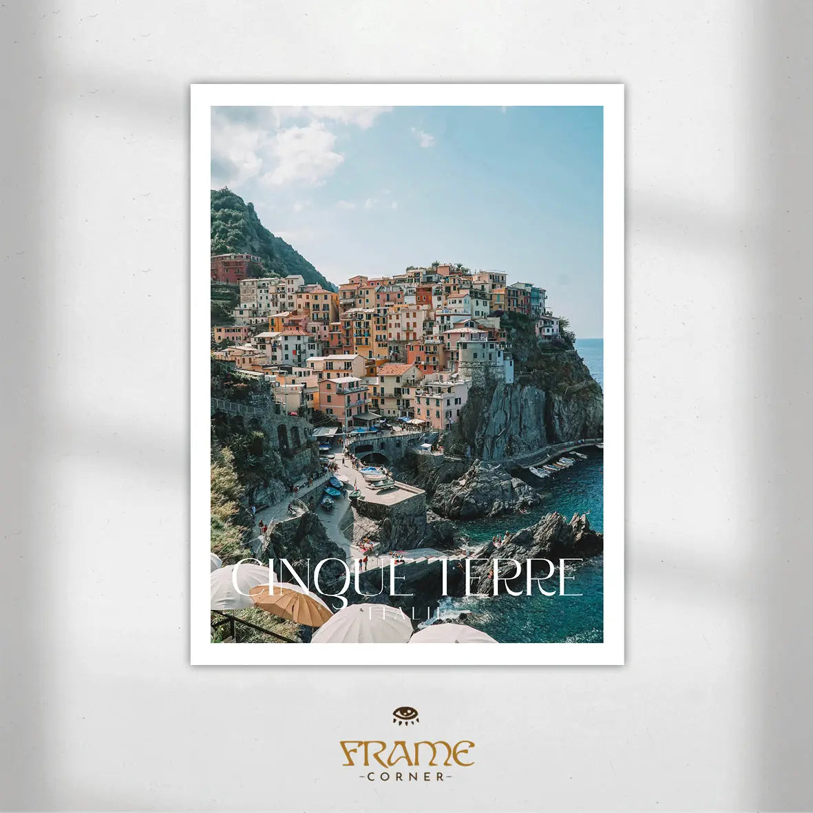 Affiche Cinque Terre - Manarola Frame Corner