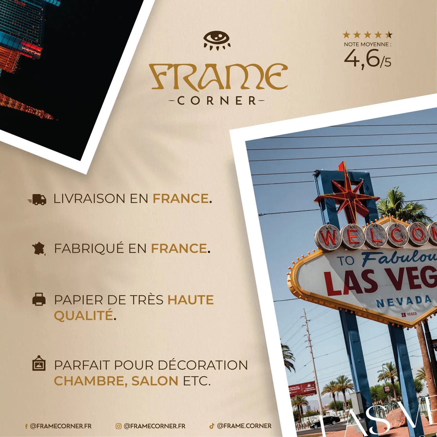 LAS VEGAS n°6 Frame Corner