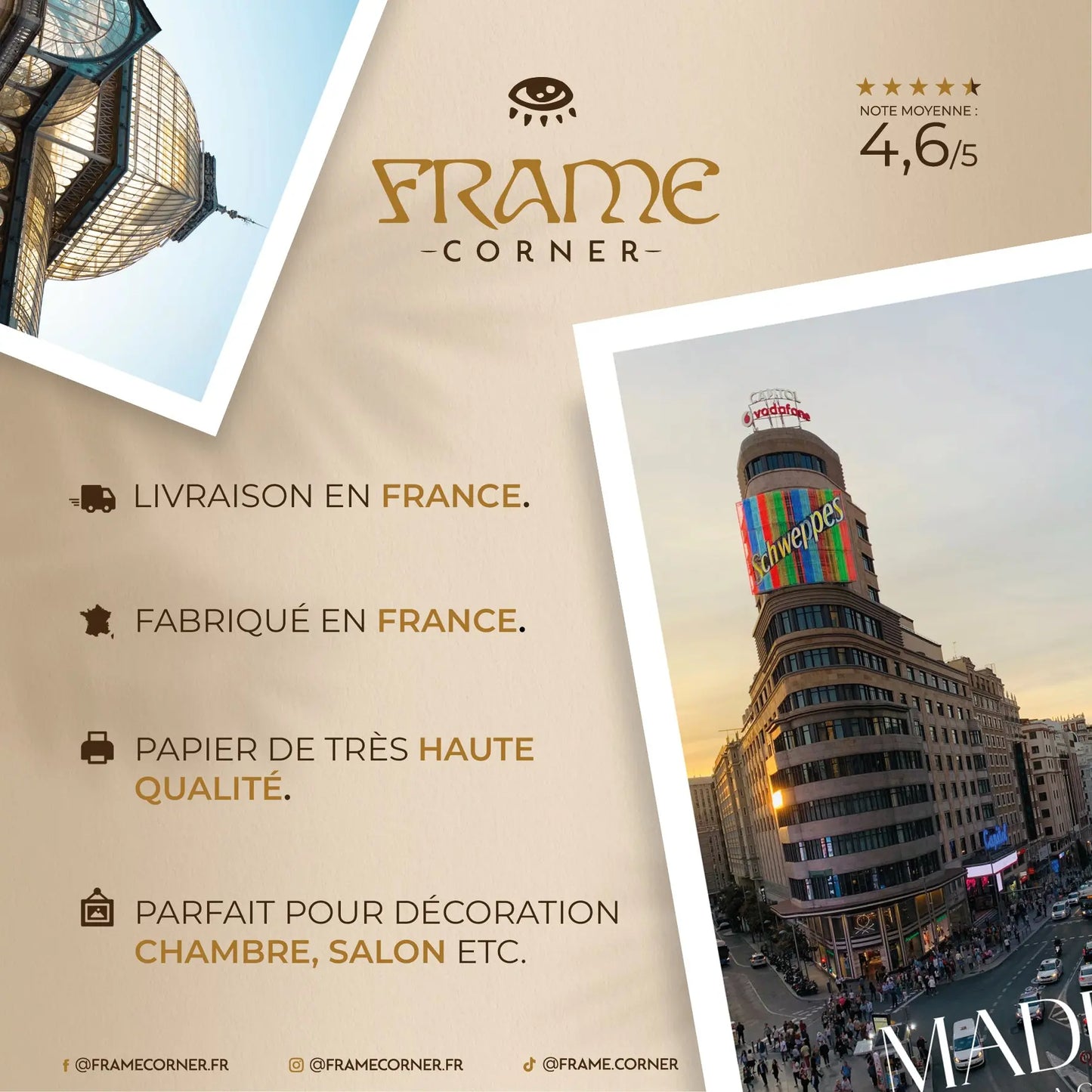 MADRID n°1 Frame Corner