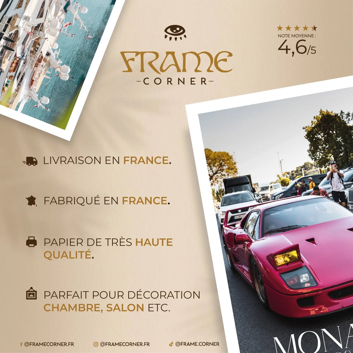 MONACO n°5 Frame Corner