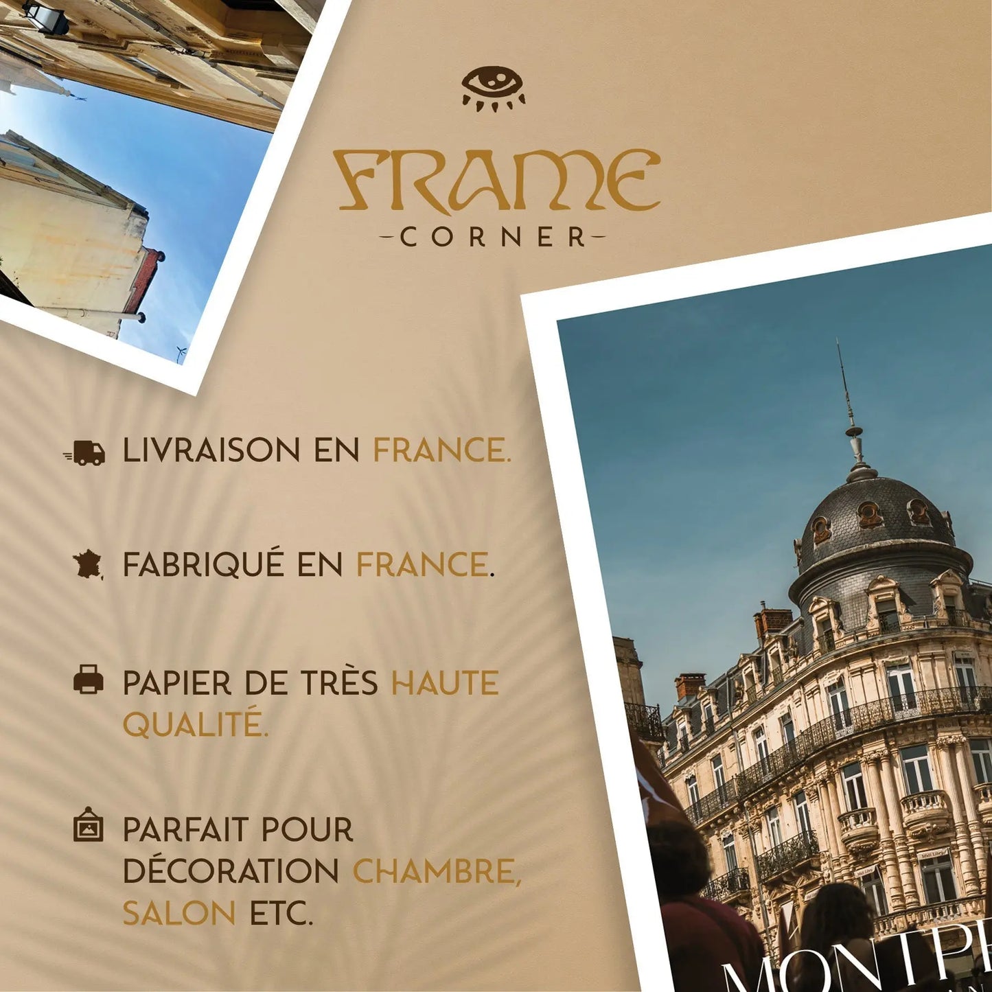 MONTPELLIER n°3 Frame Corner