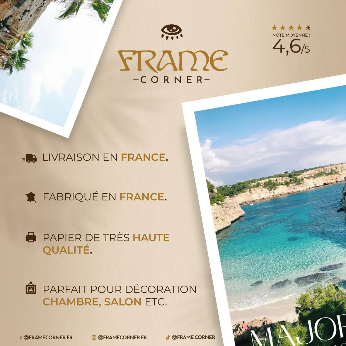 MAJORQUE n°6 Frame Corner