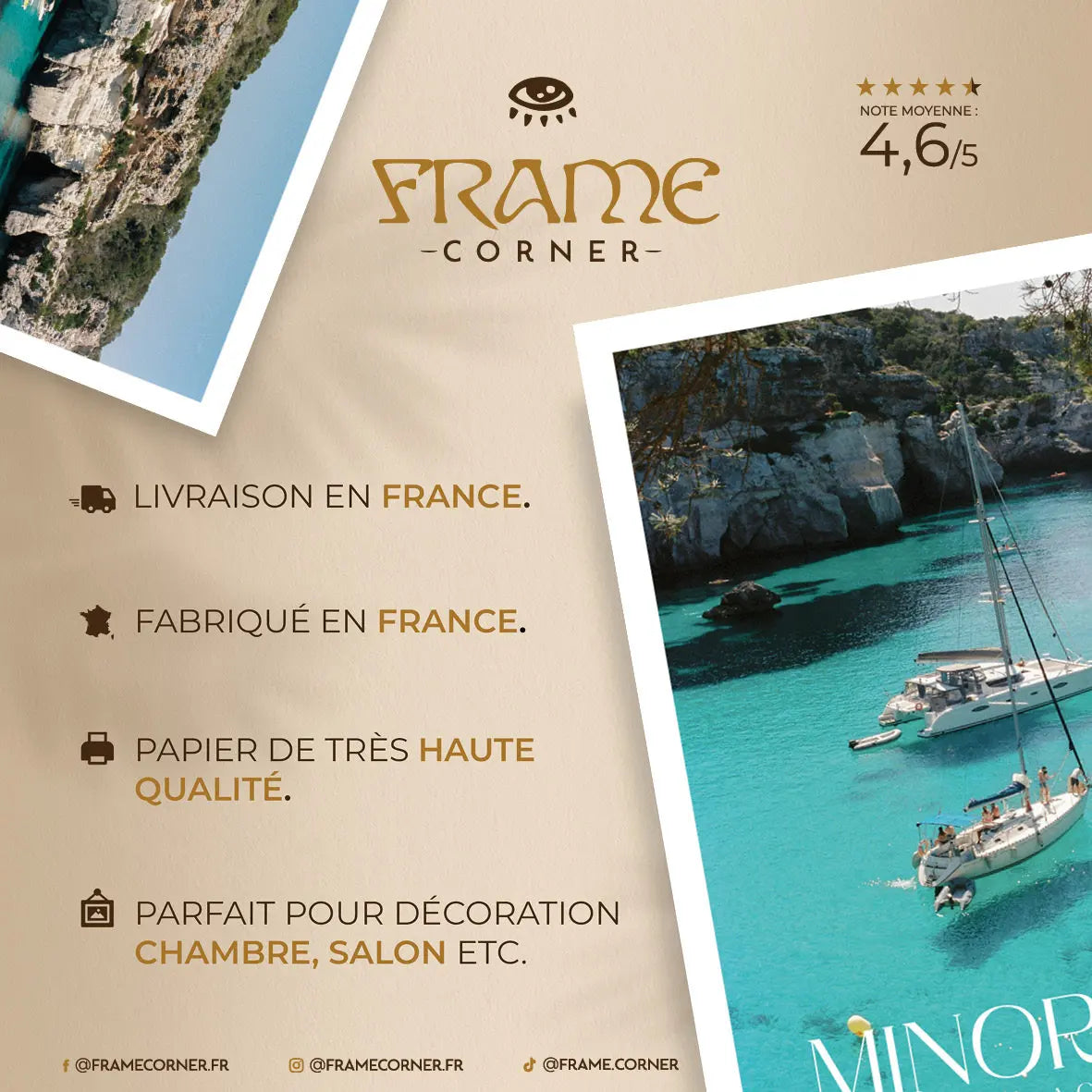 MINORQUE n°1 Frame Corner