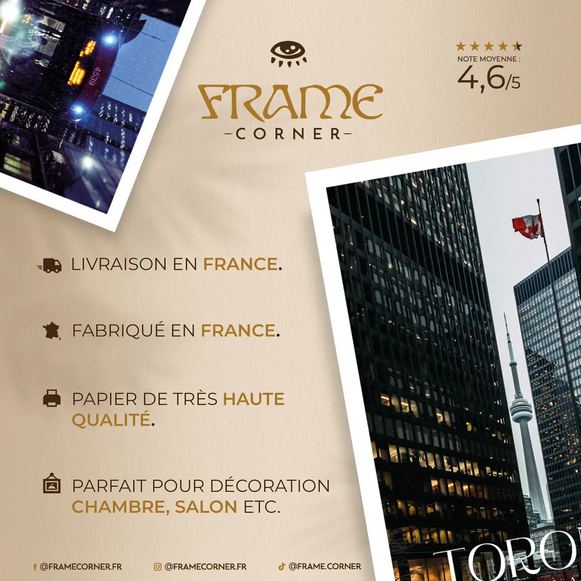 TORONTO n°2 Frame Corner