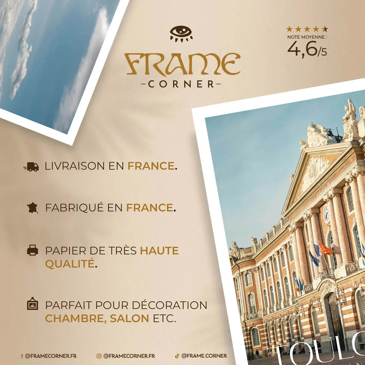 TOULOUSE n°4 Frame Corner