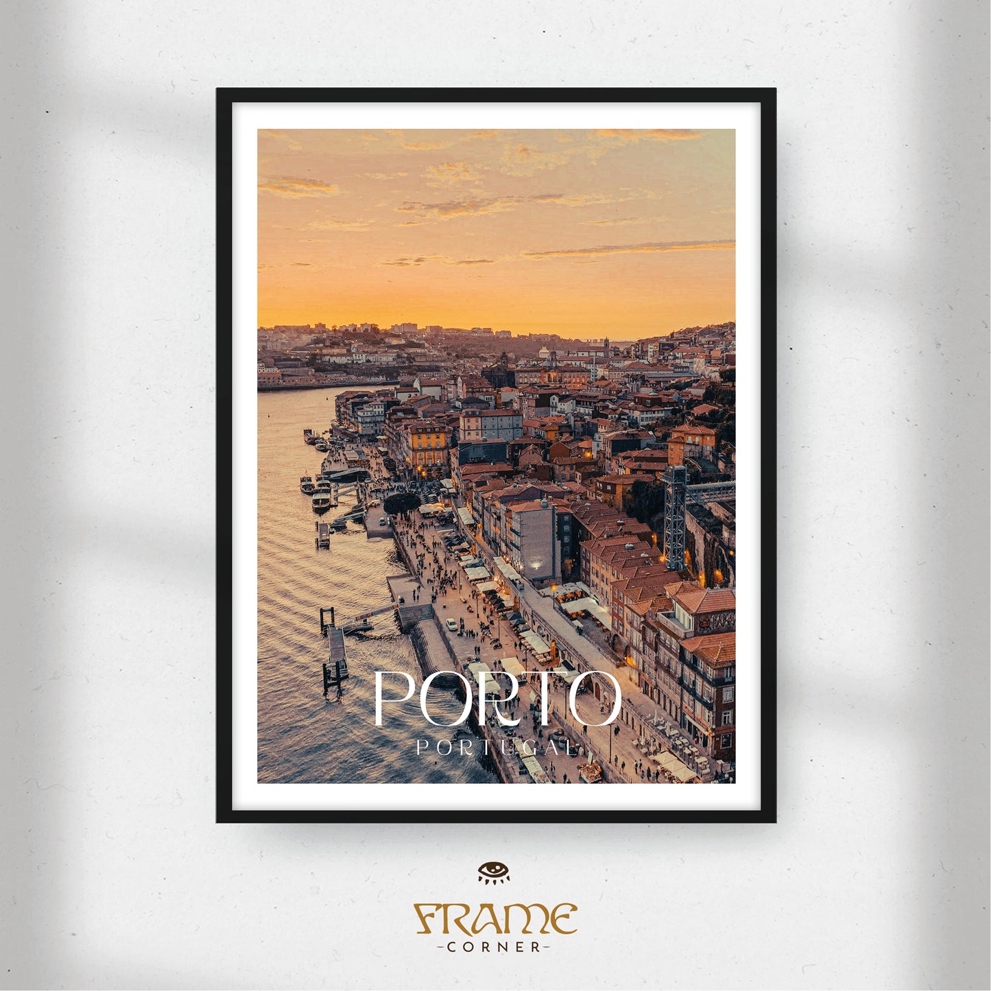 Affiche Porto - Soirée Portugaise Frame Corner