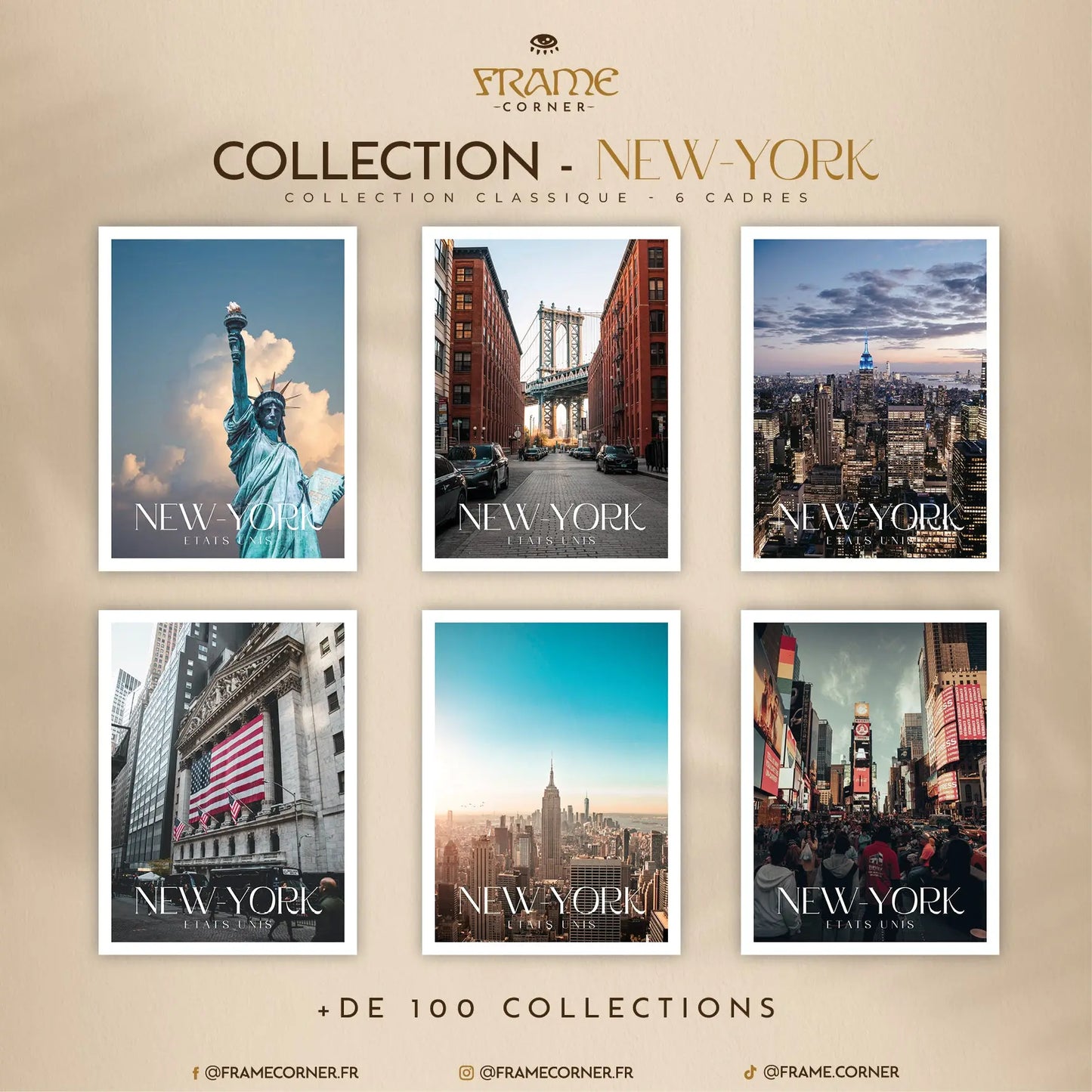 NEW-YORK n°1 Frame Corner