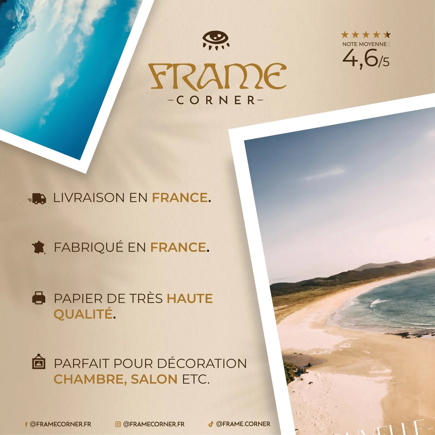 NOUVELLE-ZÉLANDE n°4 Frame Corner