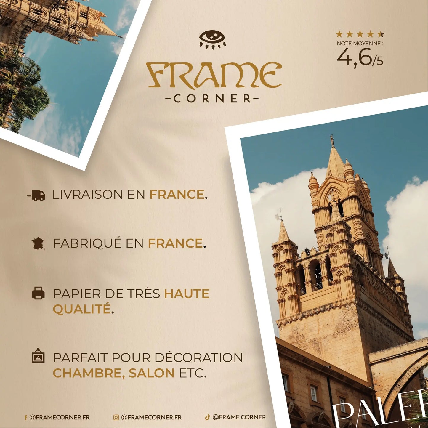 PALERME n°6 Frame Corner