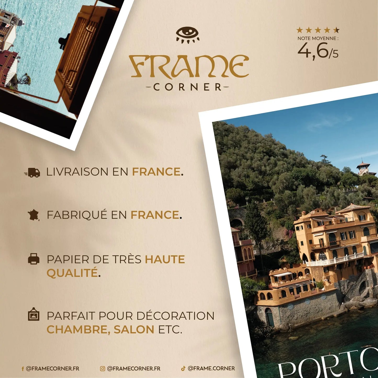 PORTOFINO n°4 Frame Corner