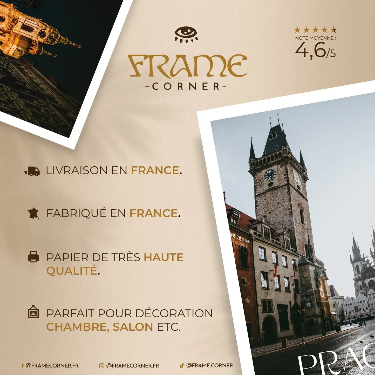 PRAGUE n°5 Frame Corner