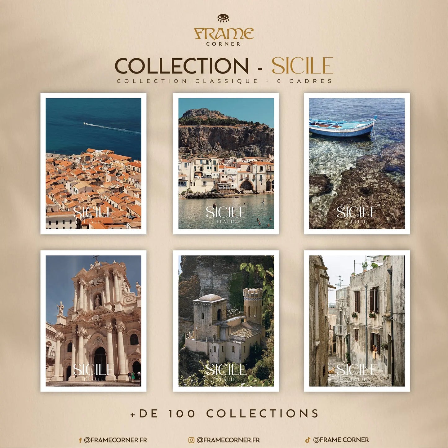 SICILE n°1 Frame Corner