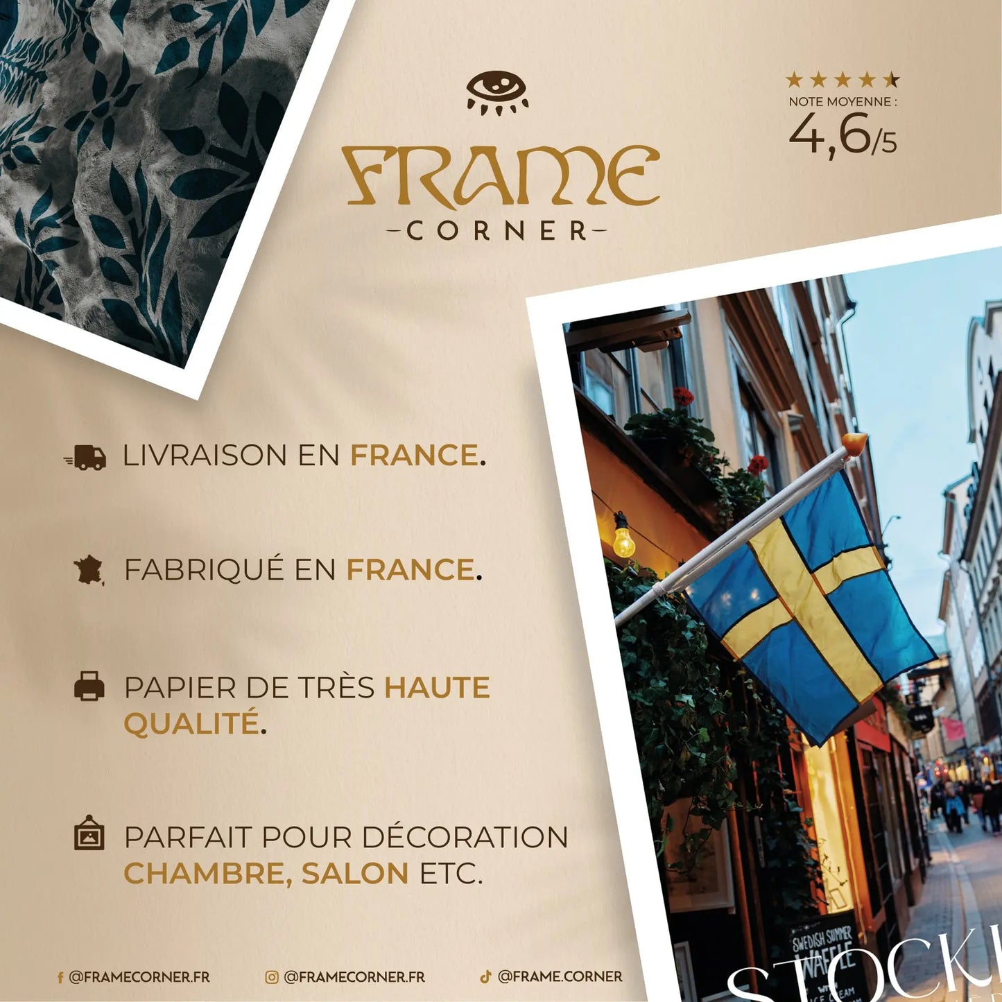 STOCKHOLM n°3 Frame Corner