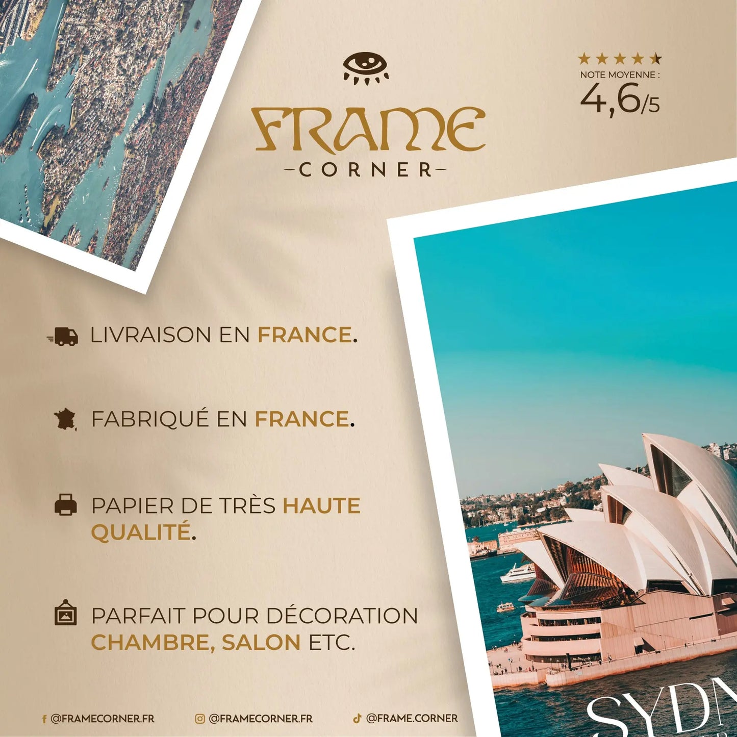 SYDNEY n°1 Frame Corner