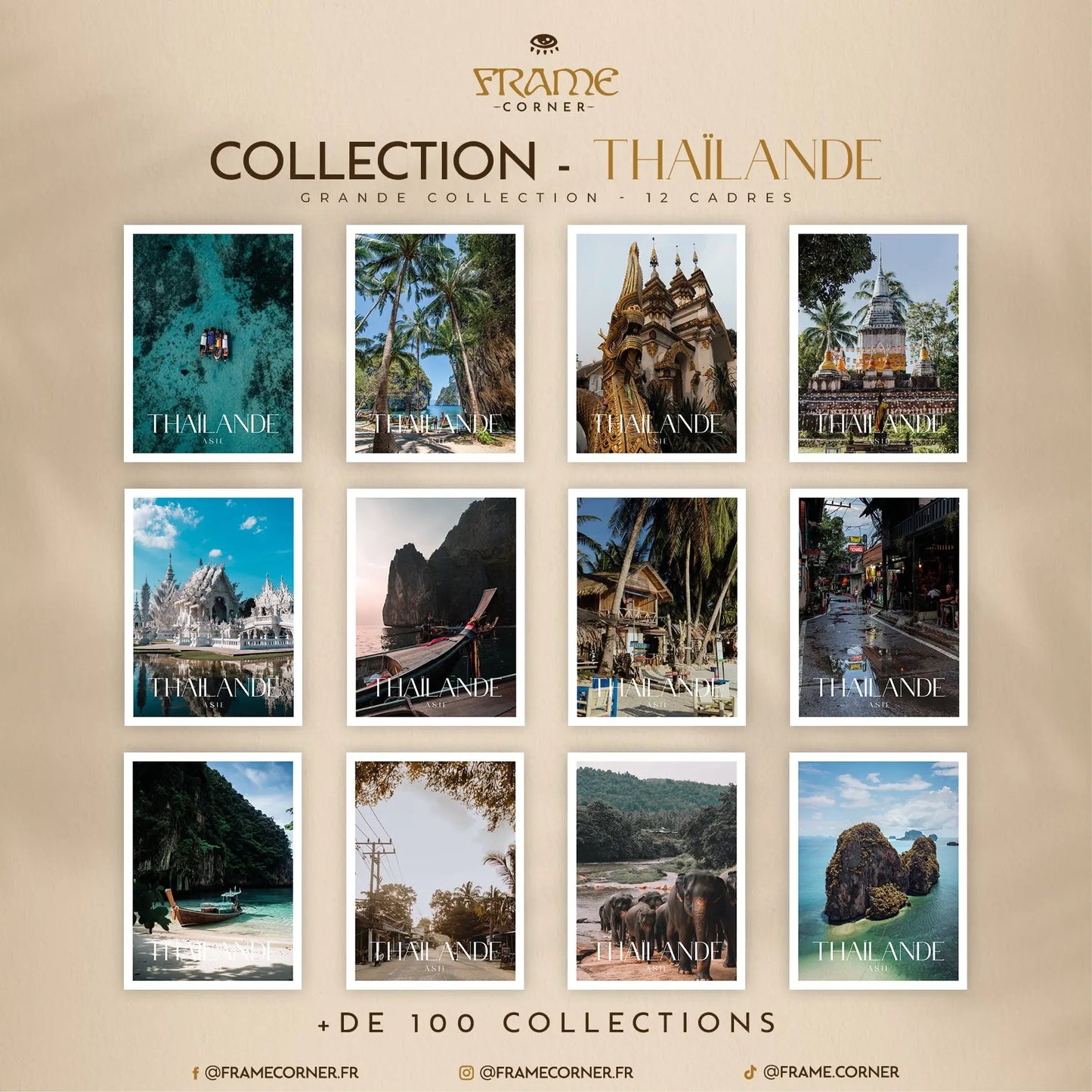 THAILANDE n°12 Frame Corner