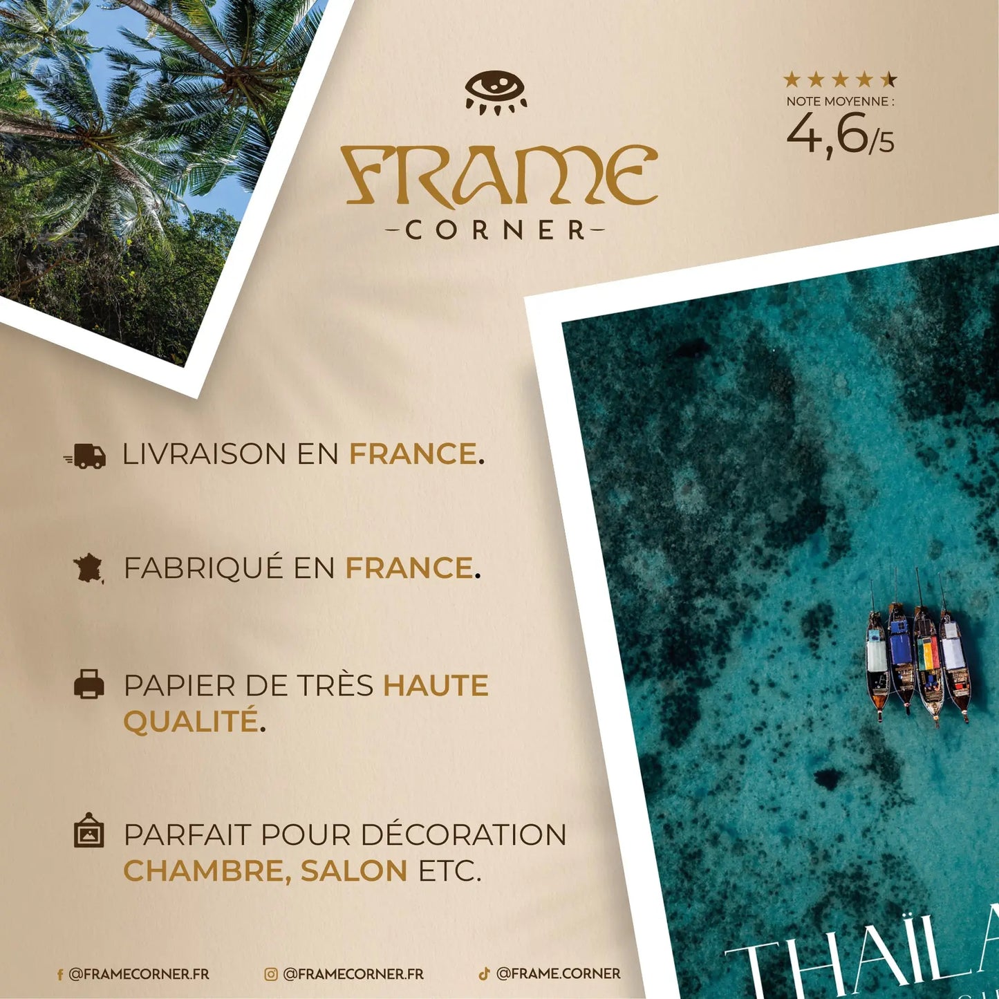THAILANDE n°12 Frame Corner