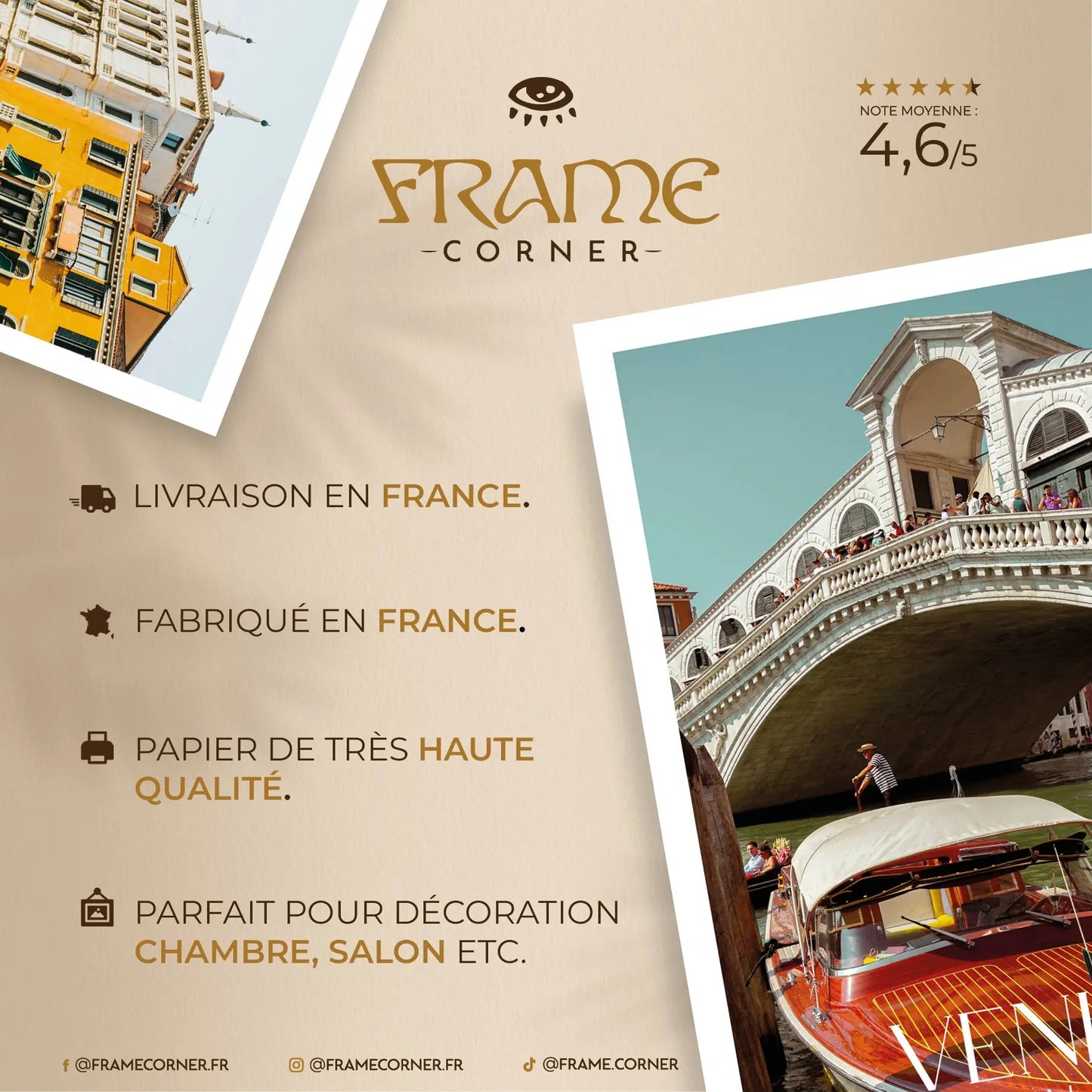 VENISE n°5 Frame Corner