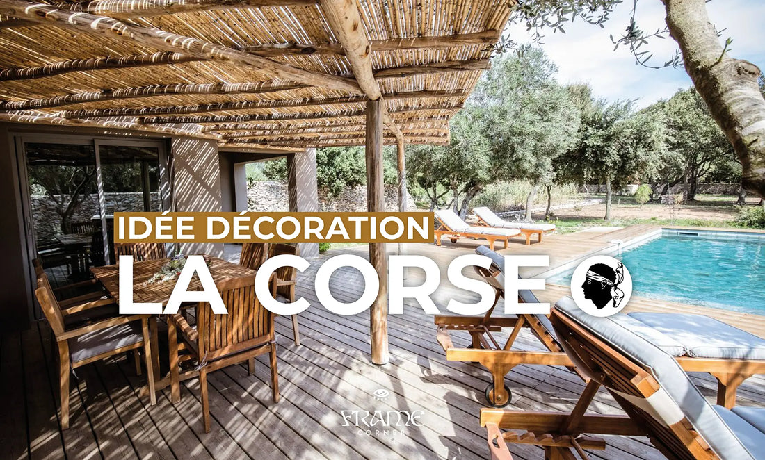 Décorer votre maison avec des affiches de Corse : Voyagez à travers l'île de Beauté - Frame Corner France