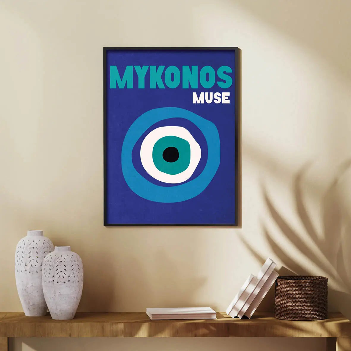 MYKONOS - Illustration Frame Corner France