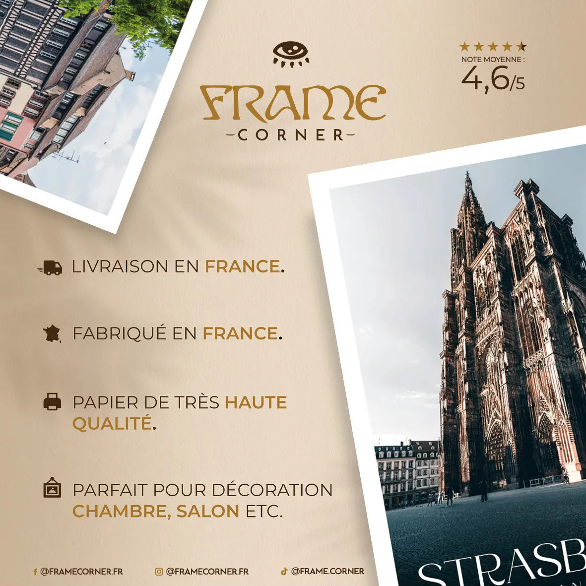 STRASBOURG n°1 Frame Corner