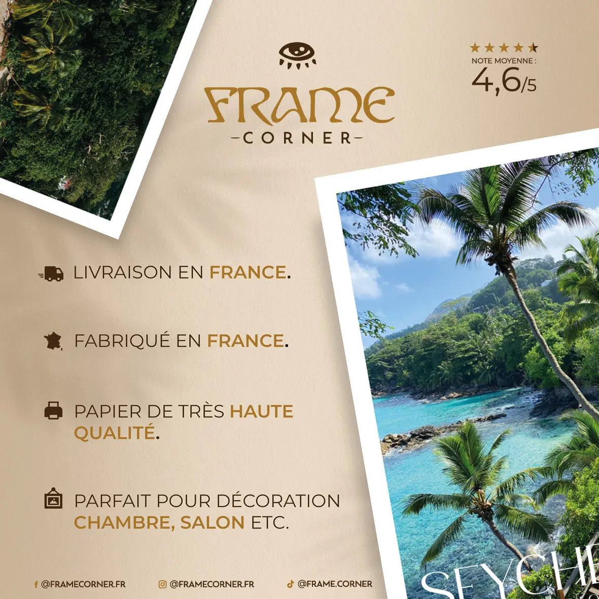 SEYCHELLES n°6 Frame Corner